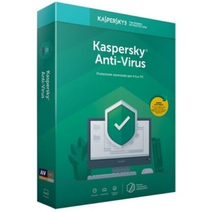 KASPERSKY ANTIVIRUS 2019 BOX KL1171T5AFR-9SL 1 PC 1 UTENTE RINNOVO 1 ANNO