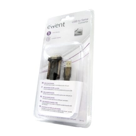 EWENT CAVO CONVERTITORE  USB - SERIALE EW1116