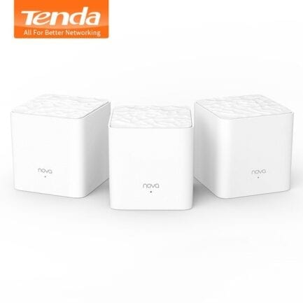 TENDA WIRELESS HOME MESH SYSTEM PACK 3 DUAL BAND AC1200 MW3(3-PACK)