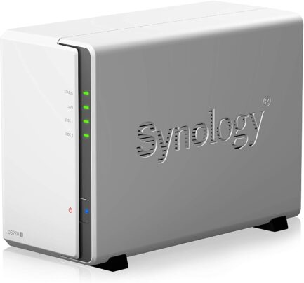 SYNOLOGY NETWORK ATTACHED STORAGE NAS DI RETE 2X SLOT BAY DS220j