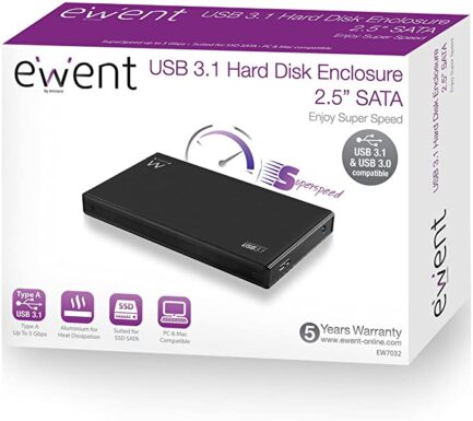 EWENT BOX PER HDD/SSD 2