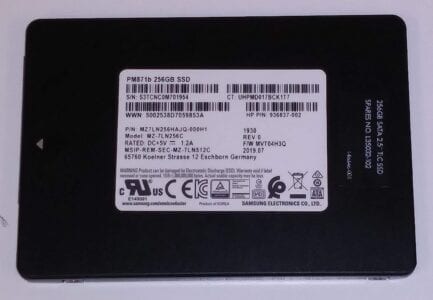 SAMSUNG SOLID STATE DRIVE SSD 2
