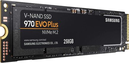 SAMSUNG SOLID STATE DRIVE SSD EVO 970 PLUS 250GB M.2 NVMe MZ-V7S250BW