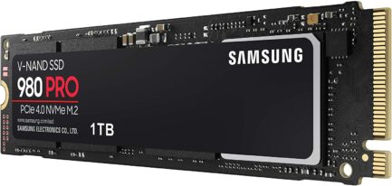 SAMSUNG SOLID STATE DRIVE SSD EVO 970 PRO 1TB M.2 PCIe 4.0 NVMe MZ-V8P1T0BW