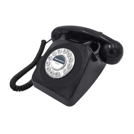 MAJESTIC TELEFONO FISSO VINTAGE  MAX 253 BLACK