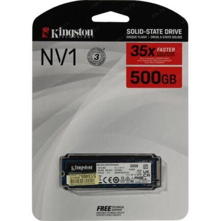 KINGSTON SOLID STATE DRIVE SSD 250GB M.2 NVME SNVS/500G