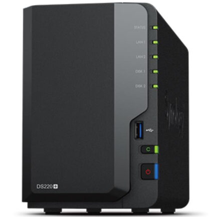 SYNOLOGY NETWORK ATTACHED STORAGE NAS DI RETE 2X SLOT BAY DS220+