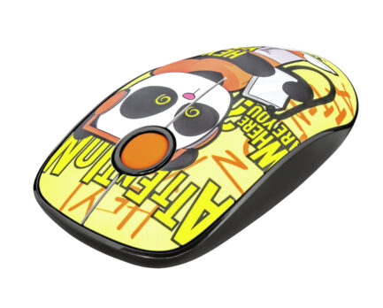 TRUST OPTICAL MOUSE SKETCH SILENT GIALLO WIRELESS 23337