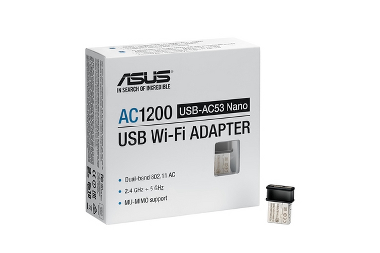 ASUS SCHEDA DI RETE MICRO USB WIRELESS AC1200 USB-AC53-NANO